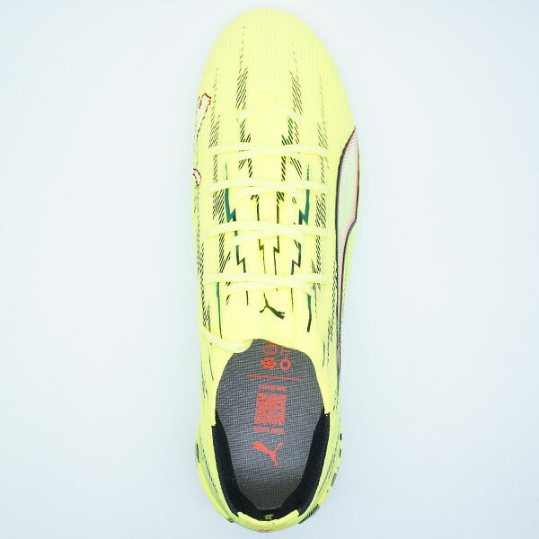 ULTRA6ULAGプーマPUMA108996-01イエローアラートサッカースパイク人工芝天然芝