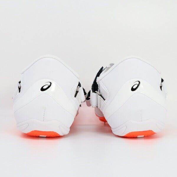 【ショップ限定エントリーでさらに+9倍】アシックスasicsメンズレディース陸上スパイクCYBERBLADE161093A134-100短距離用オールウェザートラック専用ホワイト