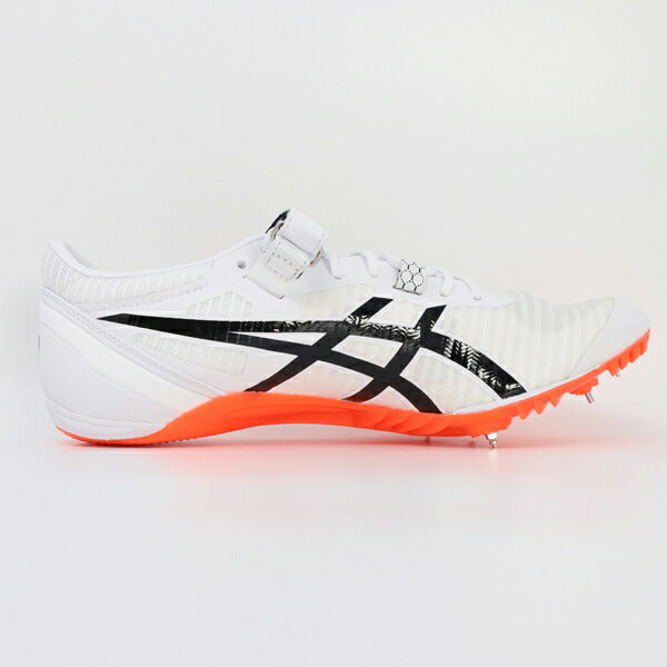 【ショップ限定エントリーでさらに+9倍】アシックスasics陸上スパイクSPBLADE91093A137-100短距離用ハードルマルチ種目対応オールウェザートラック専用ホワイト