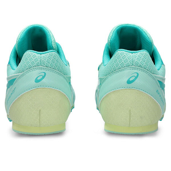 【ショップ限定エントリーでさらに+9倍】アシックスasicsメンズレディース陸上スパイク短距離中距離走幅跳EFFORT13エフォート131093A167-301土トラック兼用グリーン