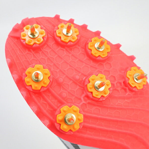 アシックスasics陸上スパイク短距離中距離ハードル跳躍HEATFLAT12ヒートフラット12オールウェザー土トラック1093A195-102