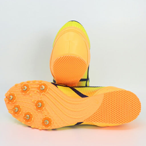 アシックスasicsメンズレディース陸上スパイクHEATSPRINT131093A199-750短距離中距離ハードル跳躍オールウェザー土トラックイエロー