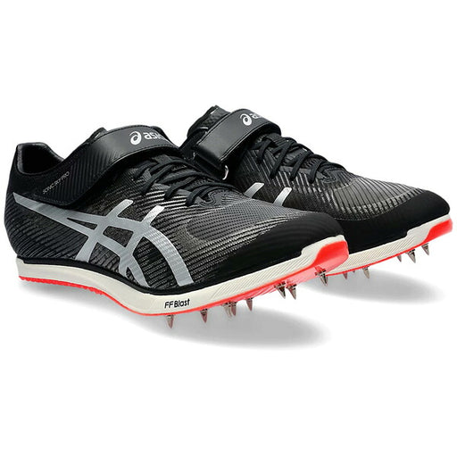 アシックスasics陸上スパイクソニックスカイプロ陸上競技スパイクシューズ走り幅跳び棒高跳び用スパイク1093A218-001