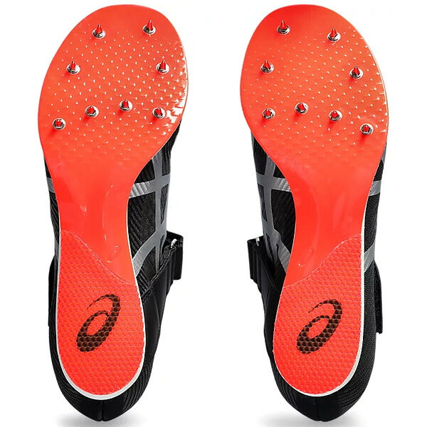 アシックスasics陸上スパイクソニックスカイプロ陸上競技スパイクシューズ走り幅跳び棒高跳び用スパイク1093A218-001