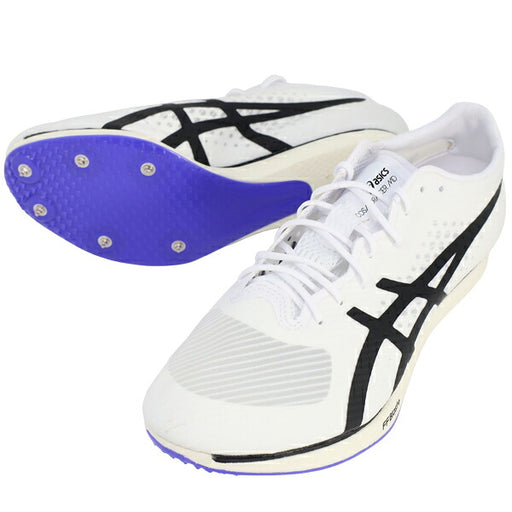 アシックスasics陸上スパイク中距離用COSMORACERMD3コスモレーサーMD3オールウェザートラック専用ホワイト1093A221-101