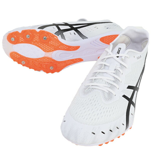 【ショップ限定エントリーでさらに+9倍】アシックスasics陸上スパイクGUNLAP31093A229-100中距離長距離障害オールウェザートラック専用ホワイト