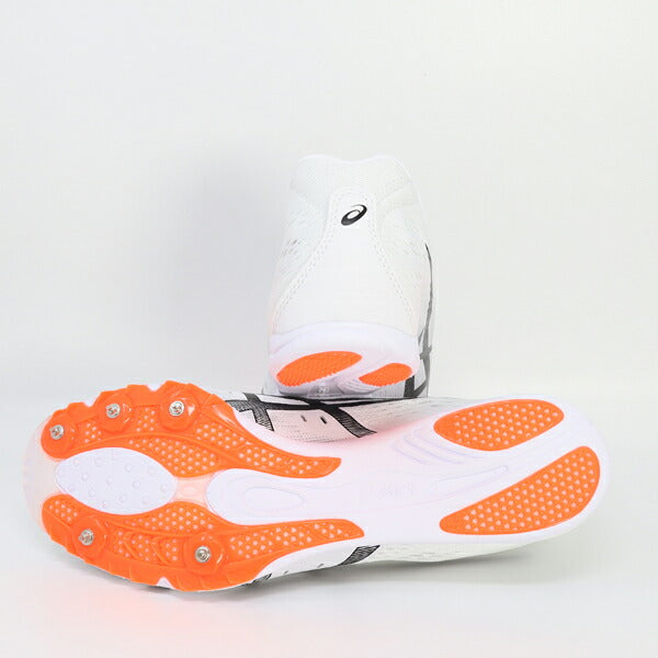 【ショップ限定エントリーでさらに+9倍】アシックスasics陸上スパイクGUNLAP31093A229-100中距離長距離障害オールウェザートラック専用ホワイト