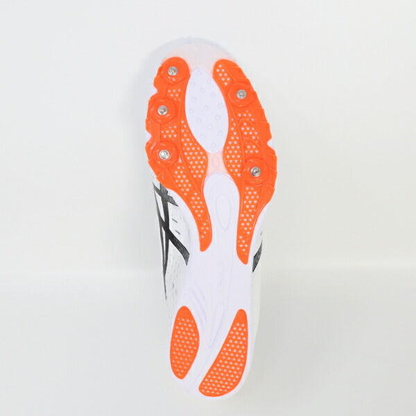 【ショップ限定エントリーでさらに+9倍】アシックスasics陸上スパイクGUNLAP31093A229-100中距離長距離障害オールウェザートラック専用ホワイト