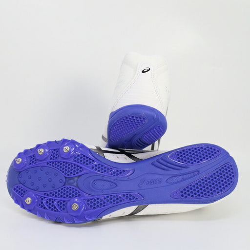 アシックスasicsメンズレディース陸上スパイク中距離長距離障害GUNLAP3ガンラップ3オールウェザートラック専用ホワイト1093A229-101