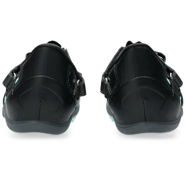 【ショップ限定エントリーでさらに+9倍】アシックスasicsメンズレディース陸上スパイク短距離ハードルCYBERBLADE17サイバーブレード171093A241-001ブラック