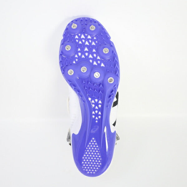 アシックスasicsメンズレディース陸上スパイクCYBERBLADE17サイバーブレード17短距離ハードルオールウェザートラック専用1093A241-101