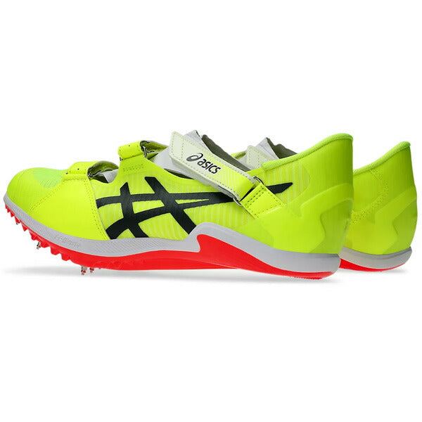 【ショップ限定エントリーでさらに+9倍】アシックスasicsメンズレディース陸上スパイク短距離ハードルCYBERBLADE17サイバーブレード171093A241-750イエロー