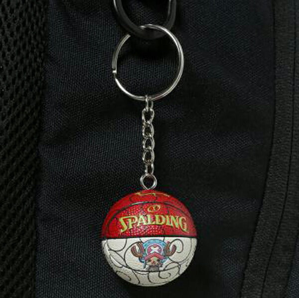 【ショップ限定エントリーでさらに+9倍】スポルディングバスケットボールボールキーホルダーヒトヒトの実チョッパーワンピースキーチェーン11009PH