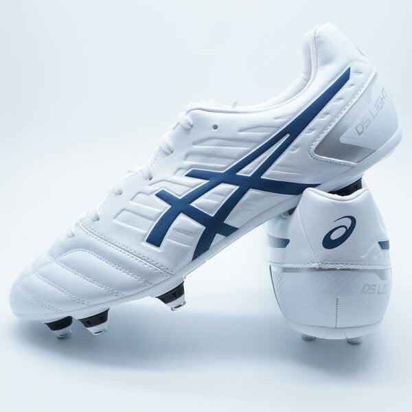 【ショップ限定エントリーでさらに+9倍】DSLIGHTGAINSTアシックスasics1101A041-103ホワイトサッカースパイク取替式