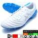 【ショップ限定エントリーでさらに+9倍】DSLIGHTX-FLY5アシックスasics1101A047-106ホワイトシルバーサッカースパイク