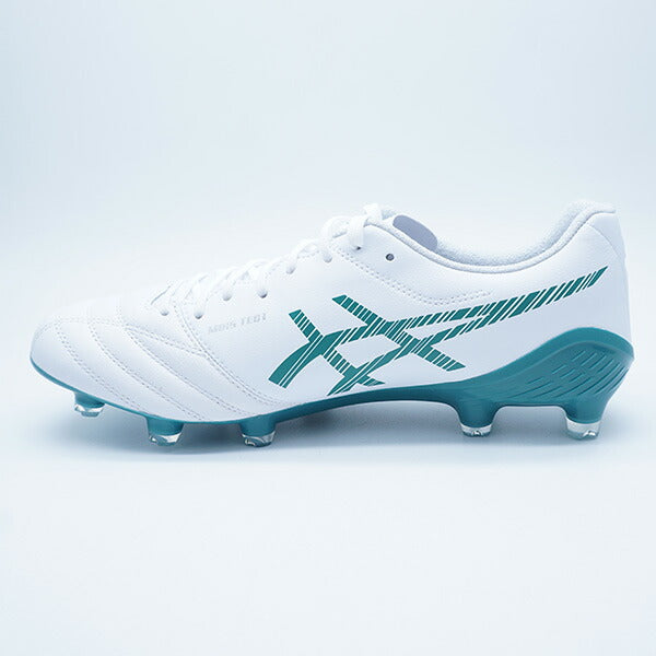 【ショップ限定エントリーでさらに+9倍】DSLIGHTX-FLY5アシックスasics1101A047-107ホワイトブルーサッカースパイク