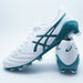 【ショップ限定エントリーでさらに+9倍】DSLIGHTX-FLY5アシックスasics1101A047-107ホワイトブルーサッカースパイク