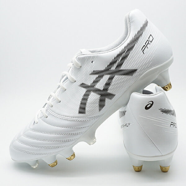 【ショップ限定エントリーでさらに+9倍】DSLIGHTX-FLYPRO2STアシックスasics1101A056-100ホワイト×ブラックサッカースパイク取替式