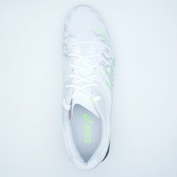 【ショップ限定エントリーでさらに+9倍】DSLIGHTACROS3アシックスasics1101A070-103ホワイトグリーンゲッコーサッカースパイク