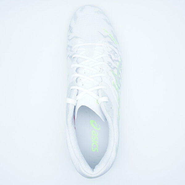 【ショップ限定エントリーでさらに+9倍】DSLIGHTACROSPRO3アシックスasics1101A071-103ホワイトグリーンゲッコーサッカースパイク
