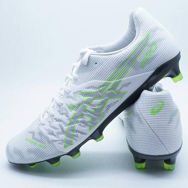 【ショップ限定エントリーでさらに+9倍】DSLIGHTACROSPRO3アシックスasics1101A071-103ホワイトグリーンゲッコーサッカースパイク