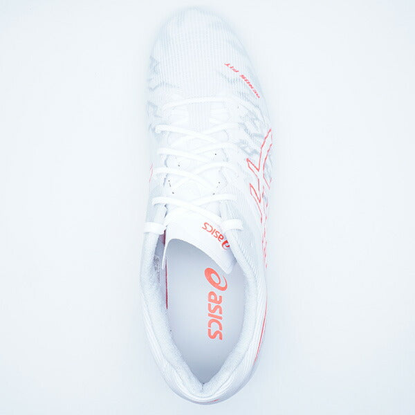 DSLIGHTACROSPRO3アシックスasics1101A071-104ホワイトフラッシュレッドサッカースパイク