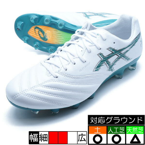 【ショップ限定エントリーでさらに+9倍】DSLIGHTX-FLYPRO3アシックスasics1101A072-101ホワイトサッカースパイク