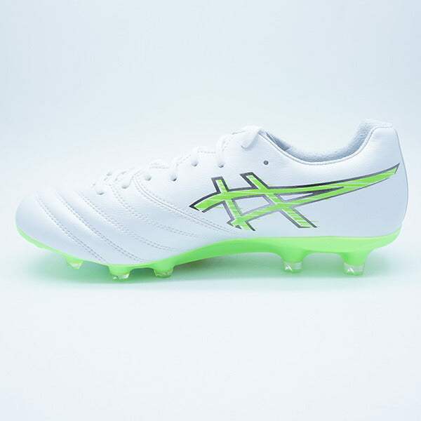 【ショップ限定エントリーでさらに+9倍】DSLIGHTX-FLYPRO3アシックスasics1101A072-102ホワイトグリーンゲッコーサッカースパイク