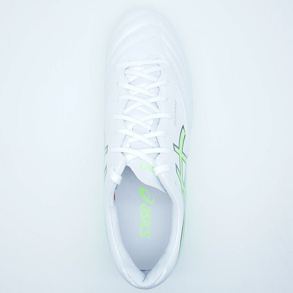 【ショップ限定エントリーでさらに+9倍】DSLIGHTX-FLYPRO3アシックスasics1101A072-102ホワイトグリーンゲッコーサッカースパイク