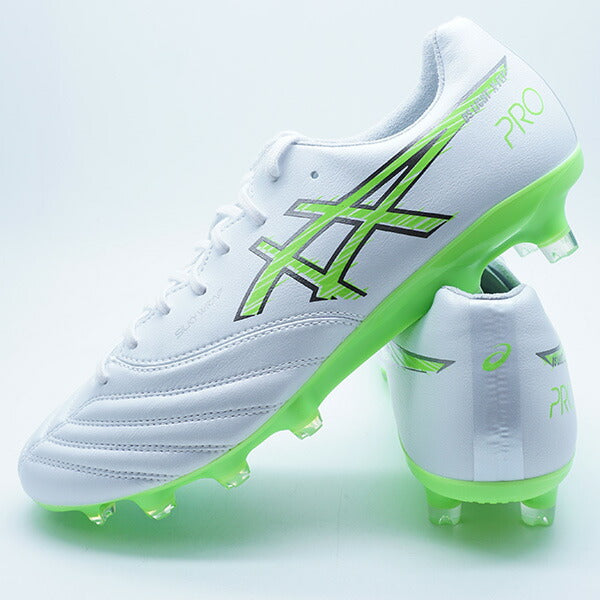 【ショップ限定エントリーでさらに+9倍】DSLIGHTX-FLYPRO3アシックスasics1101A072-102ホワイトグリーンゲッコーサッカースパイク