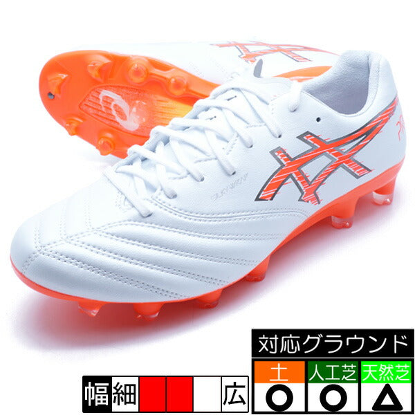 【ショップ限定エントリーでさらに+9倍】DSLIGHTX-FLYPRO3アシックスasics1101A072-103ホワイトフラッシュレッドサッカースパイク