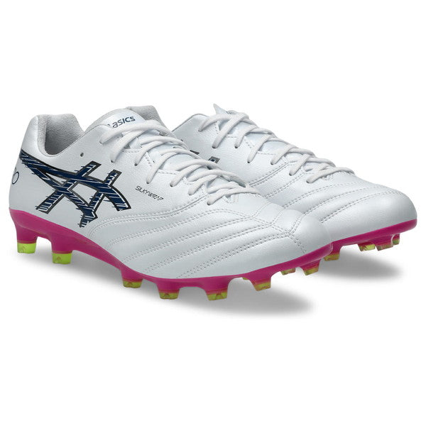 DSLIGHTX-FLYPRO3アシックスasics1101A072-104ホワイトブルーサッカースパイク