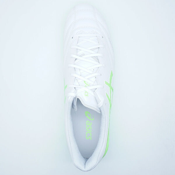【ショップ限定エントリーでさらに+9倍】DSLIGHTX-FLY6アシックスasics1101A076-100ホワイトグリーンゲッコーサッカースパイク