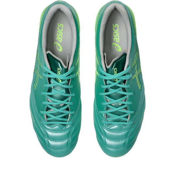 DSLIGHTX-FLY6アシックスasics1101A076-300オーロラグリーンサッカースパイク