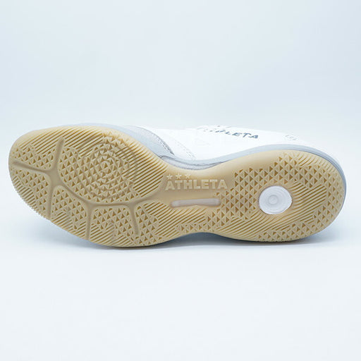 【ショップ限定エントリーでさらに+9倍】TeoIDアスレタATHLETA11021-10ホワイトフットサルシューズインドア室内用