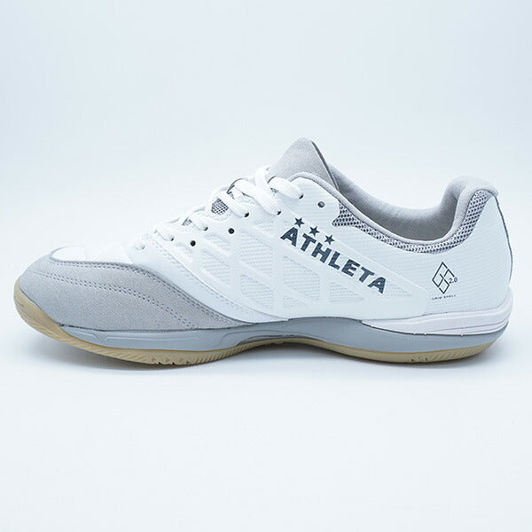 【ショップ限定エントリーでさらに+9倍】TeoIDアスレタATHLETA11021-10ホワイトフットサルシューズインドア室内用