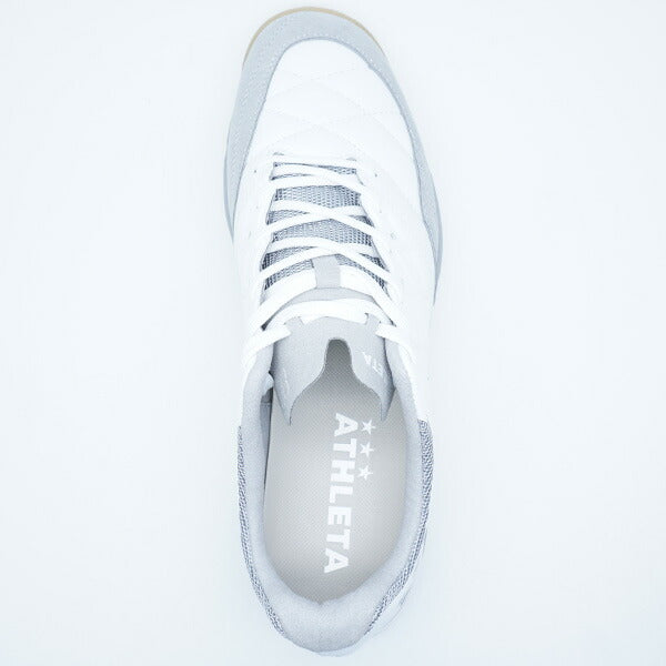 【ショップ限定エントリーでさらに+9倍】TeoIDアスレタATHLETA11021-10ホワイトフットサルシューズインドア室内用