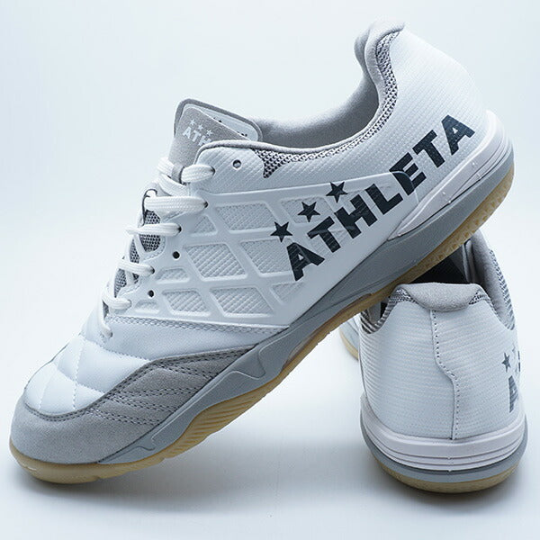 【ショップ限定エントリーでさらに+9倍】TeoIDアスレタATHLETA11021-10ホワイトフットサルシューズインドア室内用
