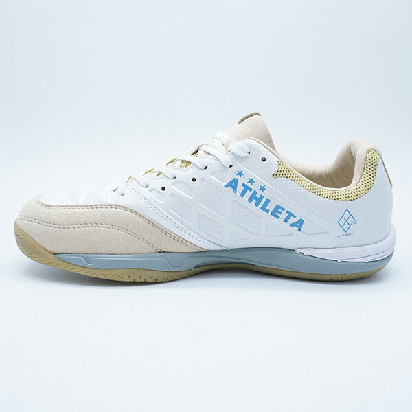 TeoIDアスレタATHLETA11021-18ホワイトフットサルシューズインドア室内用