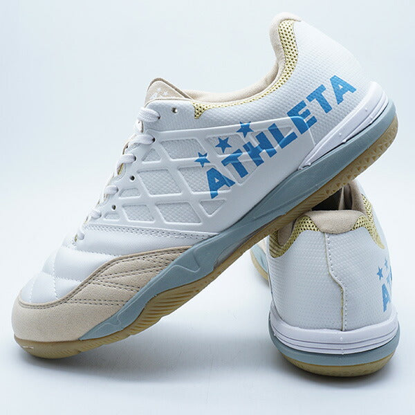 TeoIDアスレタATHLETA11021-18ホワイトフットサルシューズインドア室内用