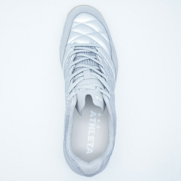 TeoIDアスレタATHLETA11021-68シルバーフットサルシューズインドア室内用