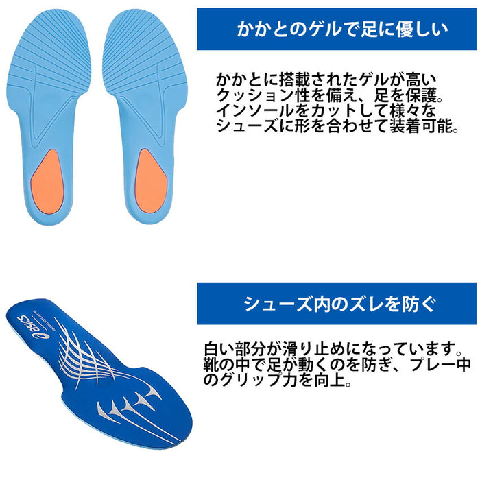 【ショップ限定エントリーでさらに+9倍】アシックスasicsフットボールソックライナーPROインソール中敷き1103A055