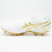 DSLIGHTレギュラーアシックスasics1103A068-122ホワイト×リッチゴールドサッカースパイク