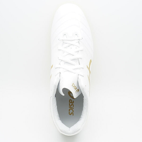 DSLIGHTレギュラーアシックスasics1103A068-122ホワイト×リッチゴールドサッカースパイク