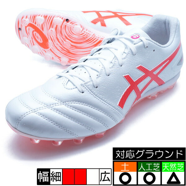 【ショップ限定エントリーでさらに+9倍】DSLIGHTPROAGアシックスasics1103A096-105ホワイトピンクサッカースパイク人工芝天然芝