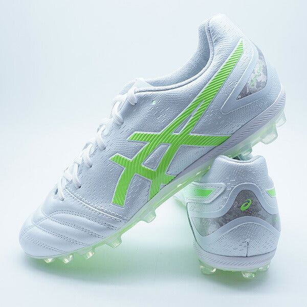 【ショップ限定エントリーでさらに+9倍】DSLIGHTPROAGアシックスasics1103A096-106ホワイト×グリーンゲッコーサッカースパイク