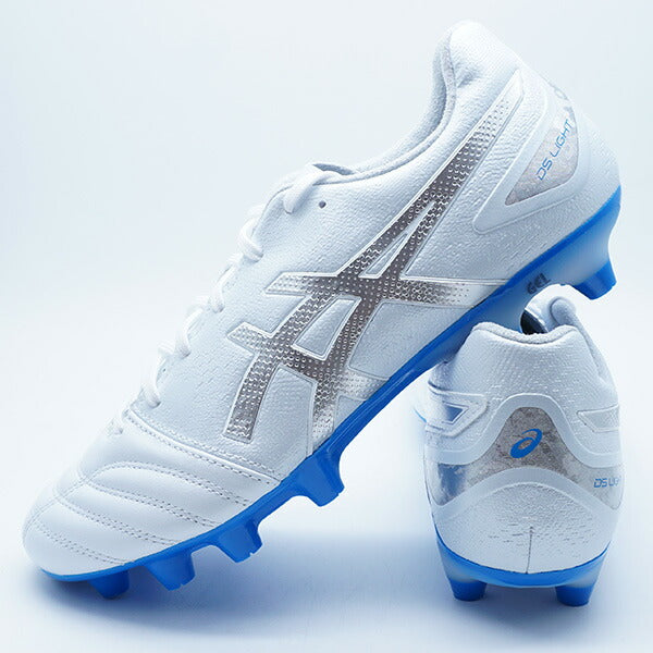 【ショップ限定エントリーでさらに+9倍】DSLIGHTPROWIDEアシックスasics1103A110-103ホワイトシルバーサッカースパイク