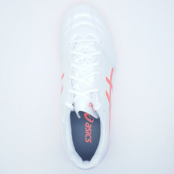 【エントリーでポイント10倍】DSLIGHTPROWIDEアシックスasics1103A110-104ホワイト×フラッシュレッドサッカースパイク