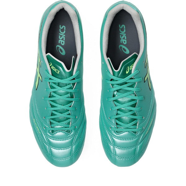 DSLIGHTPROWIDEアシックスasics1103A122-300オーロラグリーンサッカースパイク