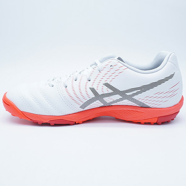 【予約販売】6月25日頃発売予定DSLIGHTJRGSTFアシックスasics1104A053-103ホワイトフラッシュレッドジュニアサッカートレーニングシューズ